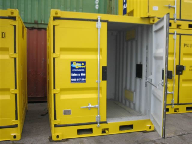 Sea freight containers for dangerous goods shipping 