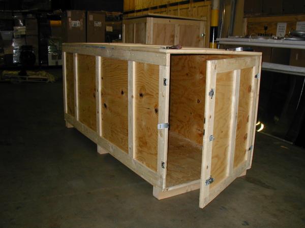 International Shipping. Custom built crate.